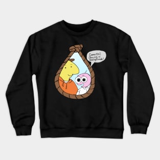 Pim Smiling Friends, Charlie Smiling Friends Crewneck Sweatshirt